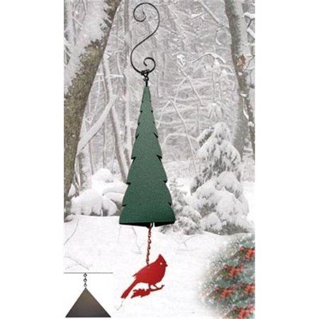 NORTH COUNTRY WIND BELLS INC North Country Wind Bells  Inc. 210.5040 Pointed Fir of the North with black triangle wind catcher 210.504